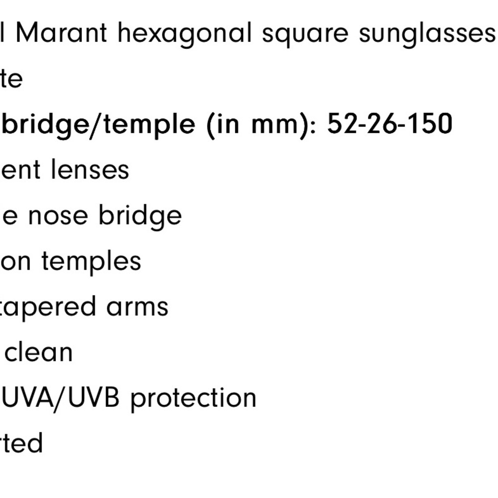 Isabel Marant Green Geometric Sunglasses - Picture 6 of 6